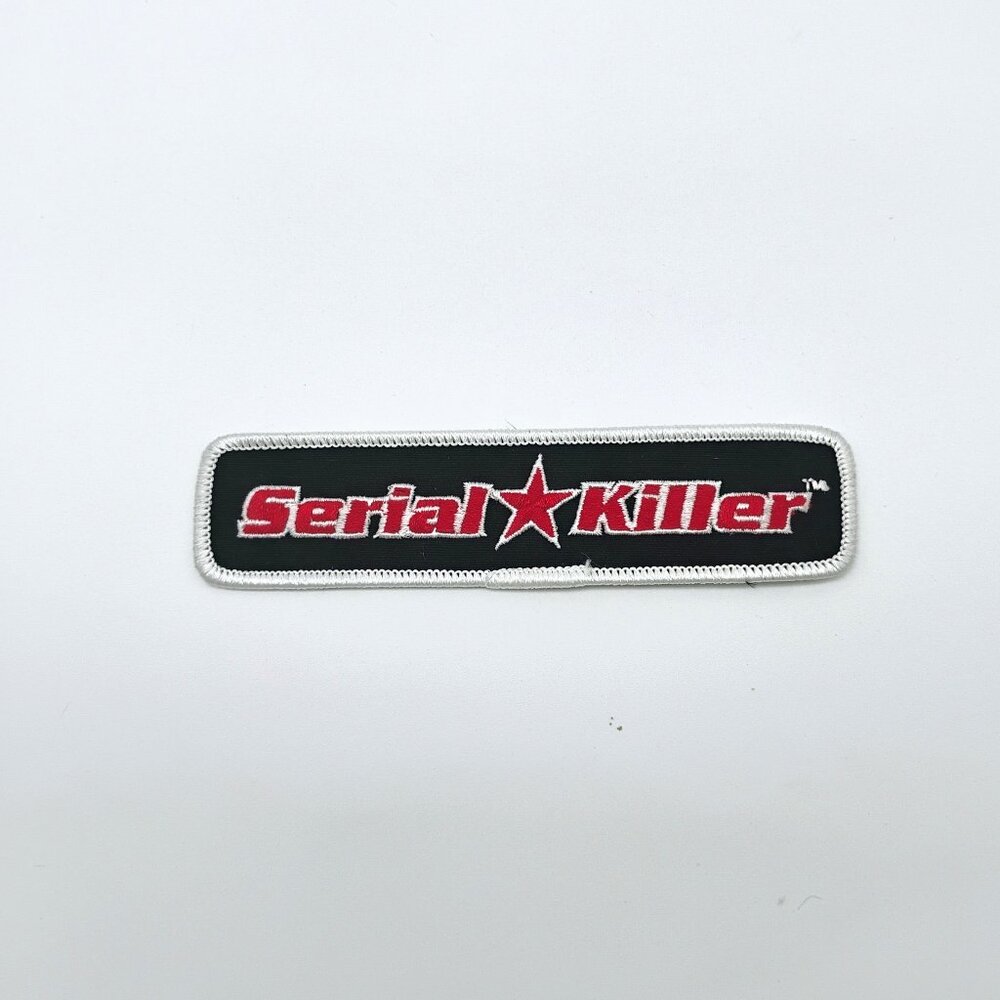 Serial Killer Streetwear Iron On Patch Rare Vintage 1990's Skate Company